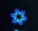 Ic 555-Based Pcb Snowflake