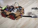 Line Follower with Obstacle Avoiding Robot