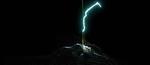Deflecting lightning with a laser lightning rod