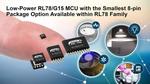 Renesas Introduces Low-Power RL78/G15 MCU with the Smallest 8-pin Package Option Available within the RL78 Family