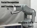 Facial Recognition and Tracking Project with mechArm
