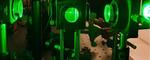 An illuminated water droplet creates an ‘optical atom’