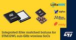 STMicroelectronics reveals broad selection of antenna-matching RF integrated passive devices for STM32WL MCUs