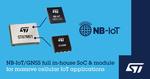 STMicroelectronics reveals ultra-compact, low-power, NB-IoT industrial modules with GNSS geo-location capability