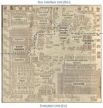 How the 8086 processor determines the length of an instruction