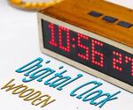 Make a Vintage Looking Wooden Digital Clock