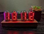 A “Nixie Tube” Style Desk Clock