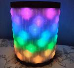 An Eye-Catching 3D Printed Hexagonal Cells LED Lamp