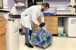 Recycling plastics from research labs