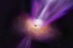 Astronomers image a black hole’s shadow and powerful jet together for the first time