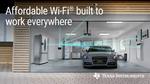 TI makes Wi-Fi® technology more robust and affordable for connected IoT applications