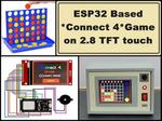 DIY Connect 4 Game on 2.8 inch TFT touch Display