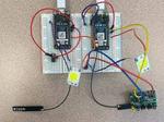 Motion Activated Light Communication Device