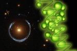 Curved spacetime in a quantum simulator