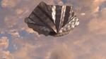 Origami heat shield: reusable for reentries