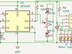 555 Timer Brushless DC Motor Driver Board