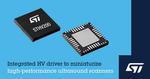 STMicroelectronics’ integrated high-voltage driver shrinks and simplifies high-performance ultrasound scanners