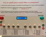 Binary Code to ASCII Letters Teaching Game