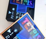 Battery-powered Wireless Tetris Console Pair