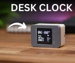 How to Make a Small Desk Clock With Weather Station