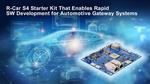 Renesas Introduces R-Car S4 Starter Kit That Enables Rapid Software Development for Automotive Gateway Systems
