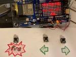Space Invaders On the Uno R4 WiFi LED Matrix