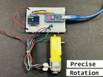 BO Motor With Encoder Gives Precise Movement