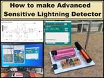 Advanced Sensitive Lightning detector with PC Graph