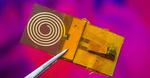 Wireless, Battery-free Electronic ‘Stickers’ Gauge Forces Between Touching Objects