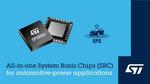 STMicroelectronics’ automotive power-management ICs integrate CAN FD and LIN for simpler car-body controllers
