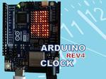 Digital Clock with Arduino Uno Rev4 WiFi’s RTC an LED Matrix
