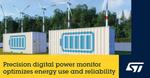 STMicroelectronics reveals precision digital power monitor with MIPI I3C support for optimum energy use and reliability