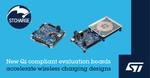 Transmitter and receiver evaluation boards from STMicroelectronics accelerate development of Qi wireless chargers