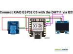 Connect XIAO ESP32 C3 with the DHT11 via I2C