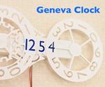 Digital Geneva Clock