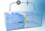 This salt battery harvests osmotic energy where the river meets the sea