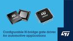 Automotive DC motor pre-driver from STMicroelectronics simplifies EMI optimization and saves power