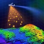 Airborne single-photon lidar system achieves high-resolution 3D imaging