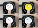 Cartoon Digital Clock With Switchable Style